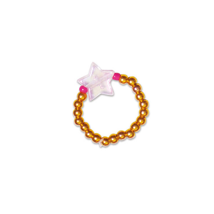 Zestaw kreatywny do tworzenia biżuterii Pierścionki z koralików J09125 Janod