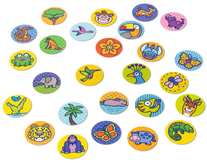 Sticker Wow zestaw naklejek uzupełniających do stempli 300 sztuk Tygrys 50330 Melissa & Doug
