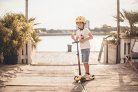 Kask S-M dla dzieci  3+ Lemon 96364-Scootandride