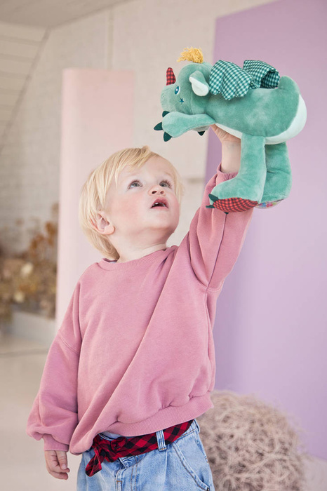 Przytulanka dźwiękowa aktywizująca latający Smok Joe 83469 Lilliputiens