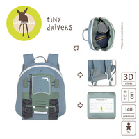 Plecak mini Tiny Drivers Traktor Lassig 1203021375