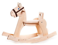 Koń na biegunach "Filip", 52460-Bajo - zabawki drewniane