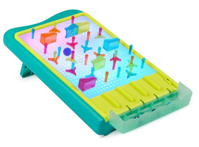 Podświetlany kulodrom i świetlna tablica artystyczna 2w1 Light-Up Marble Drop B.Toys BX2326Z