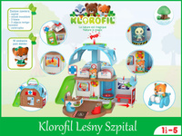 Leśny Szpital Klorofil 700219F przenośny domek mały lekarz