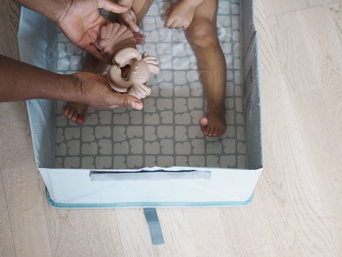 Składana wanienka Cameleo Pop Up Bath Green Blue Beaba 920372