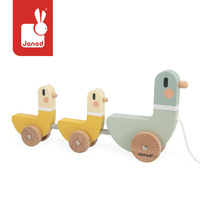 Drewniane Kaczki do ciągnięcia Sweet Cocoon J04051 Janod