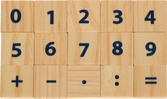 Zestaw do nauki liczenia i matematyki z patyczkami Educate Small Foot 12559 drewniane zabawki edukacyjne