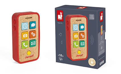 Telefon dla dzieci Pierwszy smartfon J05334-Janod, zabawka dla najmłodszych