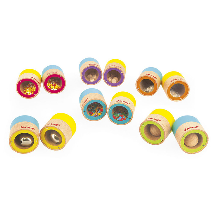 Gra memory dźwiękowe sensoryczne Janod J05309 Memory dla dzieci