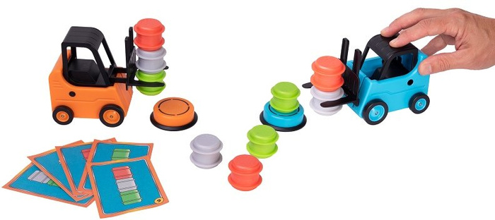 Gra zręcznościowa dla dzieci Wyścig Wózków Widłowych Forklift Frenzy Fat Brain Toys FA347-1