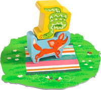 Moja pierwsza gra Zwierzak na zwierzaku HB306069-Haba, gry zręcznościowe dla dzieci