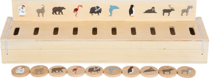 Pojemnik do sortowania Odkrywca świata Small Foot 12469 edukacyjne sortery dla dzieci