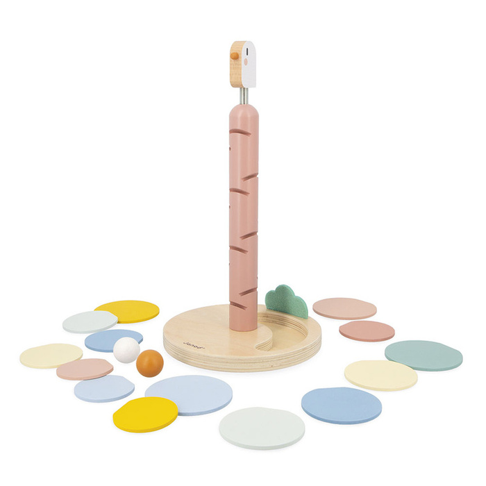 Drewniany kulodrom Ptaszek Sweet Cocoon Janod J04040