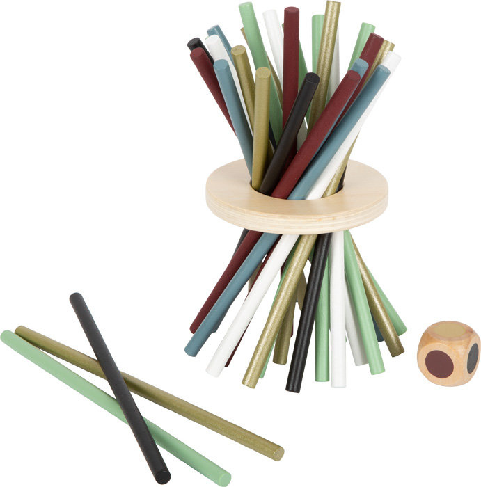 Mikado drewniana gra zręcznościowa Gold Edition 12382 Small Foot