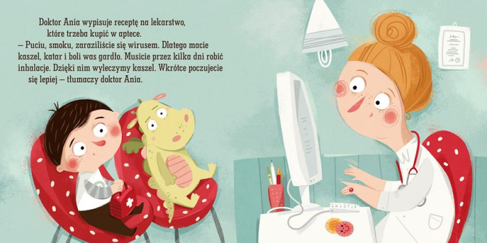 Pucio u lekarza Nasza Księgarnia książeczki dla dzieci