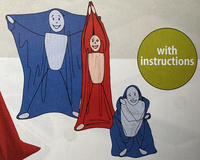 Kostium do zabawy w teatr Panto-Mimo Erzi Blue 44600 odgrywanie ról