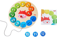 Sznurowanka Gąsienica HB305288-Haba, zabawki motoryczne dla dzieci