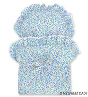 Wiklinowy wózek Brąz i kwiaty 1699532-My Sweet Baby, zabawki dla dziewczynek