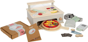 Duży zestaw kuchenny dla dzieci do robienia pizzy z piecykiem Small Foot 12696