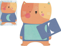 Eduludo PRIMO LUDO KSZTAŁTY DJ08368-Djeco, gra edukacyjna dla dzieci