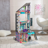 Domek dla lalek Wieżowiec Bianka City Life KK65989- KidKraft, dla dziewczynek