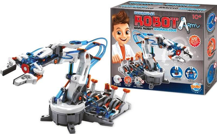 Nauka i zabawa dla dzieci Hydrauliczne ramię robota 7505-Buki