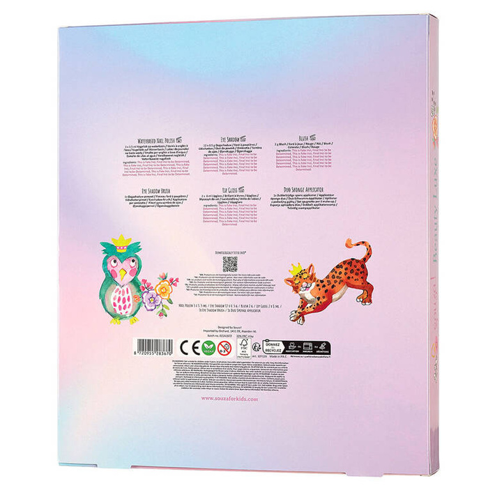 Kosmetyki do makijażu dla dzieci zestaw 13 elementów Beauty Luxe Souza! 107133