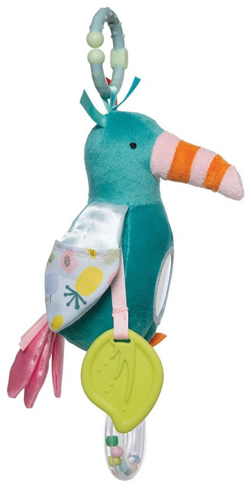 Zawieszka do wózka fotelika Barwny Tukan 218270-Manhattan Toy, zabawki dla niemowląt