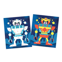 Zestaw kreatywny dla dzieci Kosmiczne Przygody 13 ozdób Janod J07876 