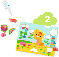 Zestaw artystyczny 6w1 Myszka i Przyjaciele Djeco DJ09295, zabawy kreatywne dla najmłodszych