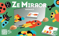 Zestaw edukacyjny Odbicie lustrzane Ze Mirror Animals Djeco DJ06483 Gry edukacyjne dla dzieci
