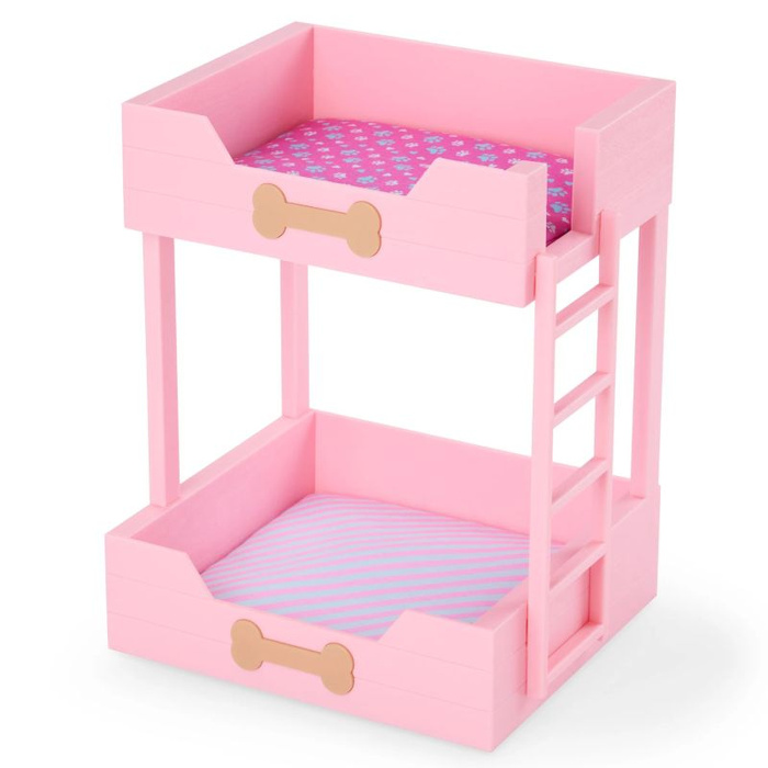 Łóżko piętrowe z pieskiem i akcesoriami różowe Puppy Dreams Bunk Bed Our Generation BD35530Z