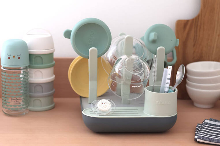 Modułowa suszarka do naczyń butelek i akcesoriów do karmienia Misty Mineral Beaba 911731