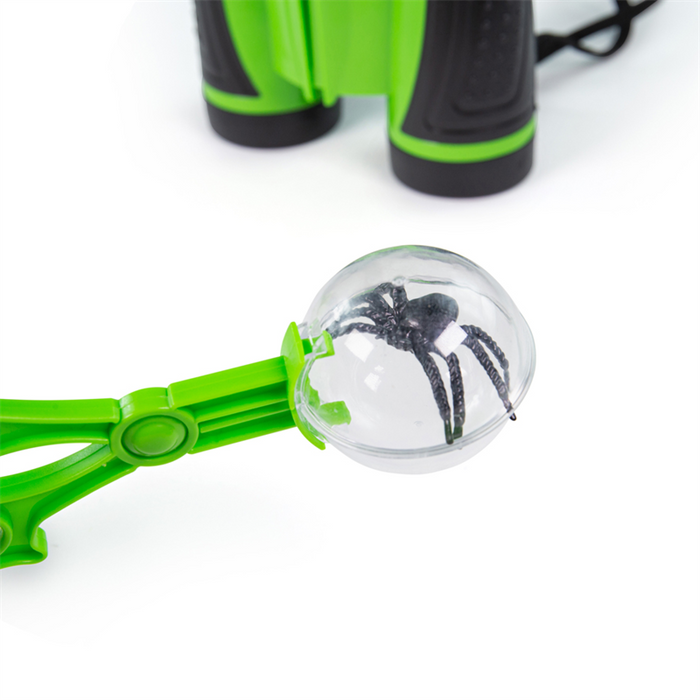 Zielony zestaw do obserwowania przyrody z lornetką 34041-Bjigigs Toys