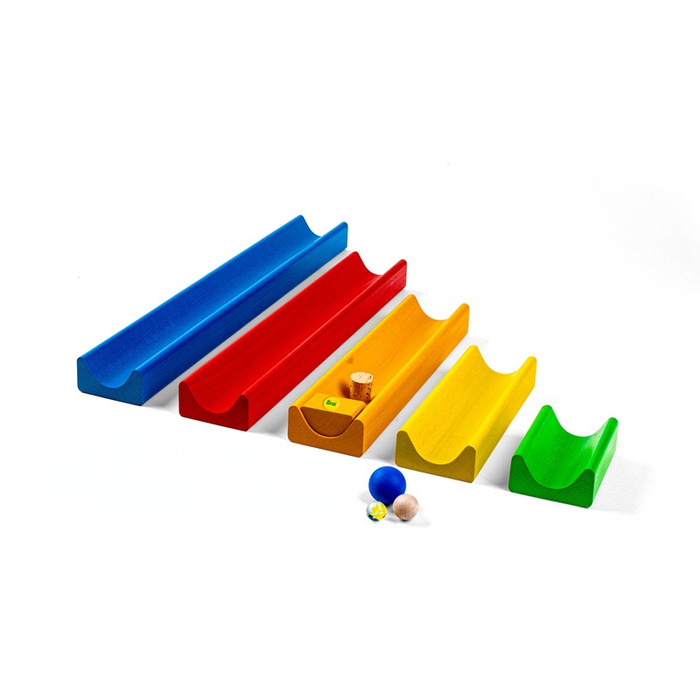 Tor kulkowy i wodny 2w1 drewniany Kulodrom outdoor Erzi 43237 kreatywna zabawka dla dzieci