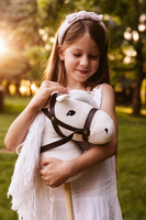 Hobby Horse Koń na kiju Astrup biały 84352