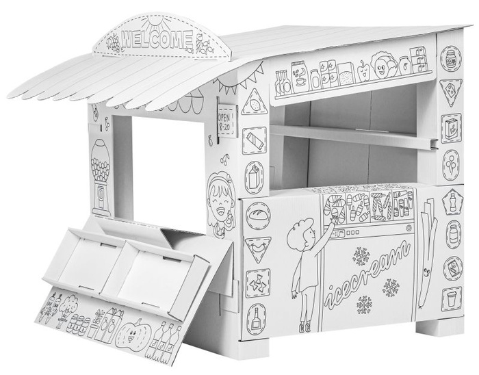 Zabawki z kartonu Stragan Tektorado 0054