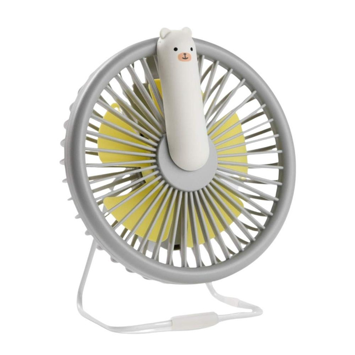 Wiatraczek lampka szary Miś Rabbit & Friends 520024