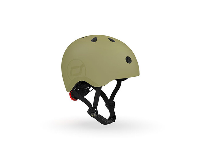 Kask S-M dla dzieci 3+ Olive Scootandride S00008