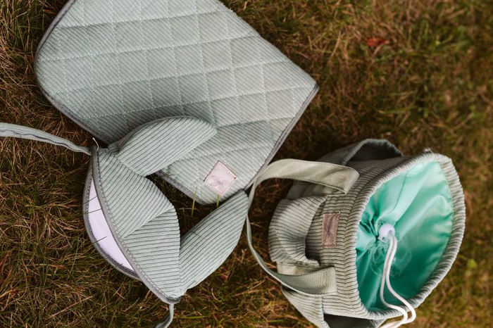 Torba na akcesoria do Hobby Horse sztruskowa zielona by Astrup 84367