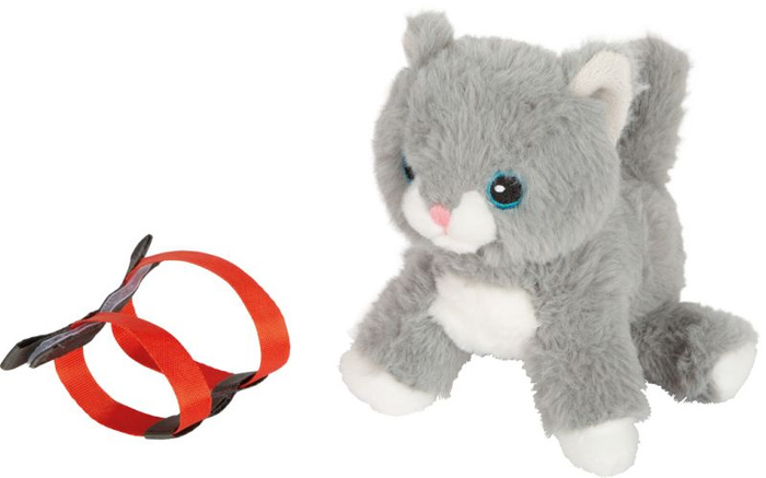 Kot z torbą i zestawem do pielęgnacji Small Foot 12601 maskotki dla dzieci