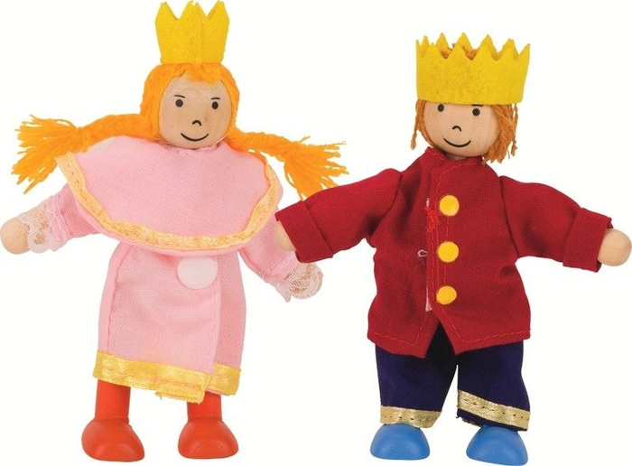 Laleczki z 8 kompletami ubranek, goki