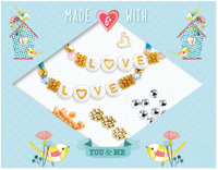 Zestaw do tworzenia bransoletek przyjaźni List Djeco DJ00012