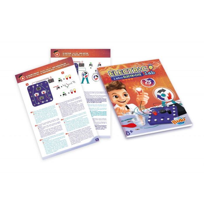 Nauka i zabawa dla dzieci Laboratorium Elektryczne Buki 2172 zabawki rozwojowe dla dzieci