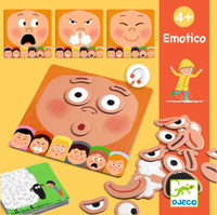 Edukacyjna gra magnetyczna Emotico Djeco DJ08196
