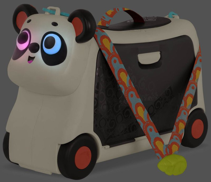 Jeździk walizka Gogo Ride-On Panda B.Toys LB1862 mały podróżnik