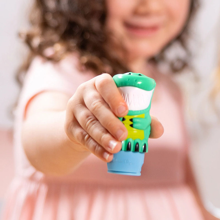 Sticker Wow stempel z naklejkami Dinozaur 32012 Melissa & Doug książeczka z naklejkami