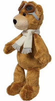 Maskotka miś Pilot Aviator Bear, 155320-Manhattan Toy, zabawki pluszowe