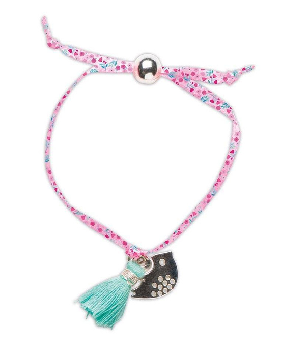 Zestaw kreatywny do tworzenia biżuterii Wstążeczki J07928-Janod, biżuteria dla dzieci