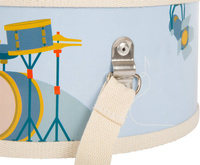 Stylowy bębenek dla dzieci ,,Groovy Beats" 12250-Small Foot, instrumenty muzyczne dla dzieci 